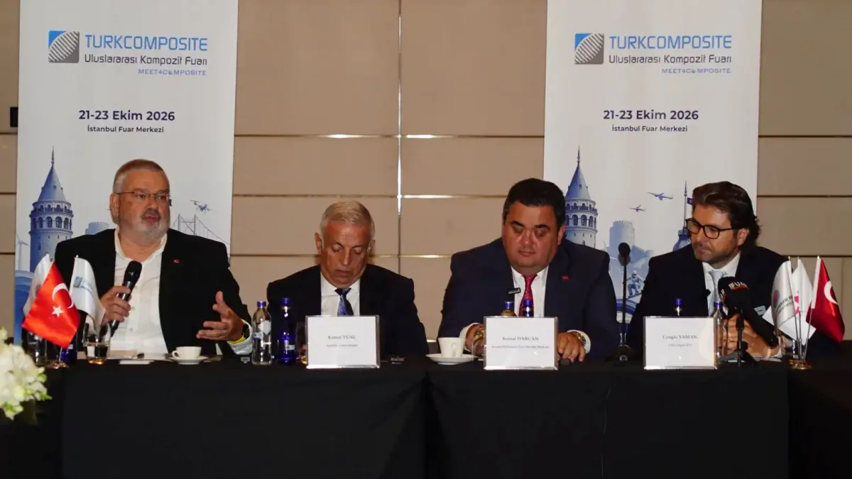 TURKCOMPOSITE 2026 fuarı, kompozit malzemelerin geleceğini şekillendirecek.