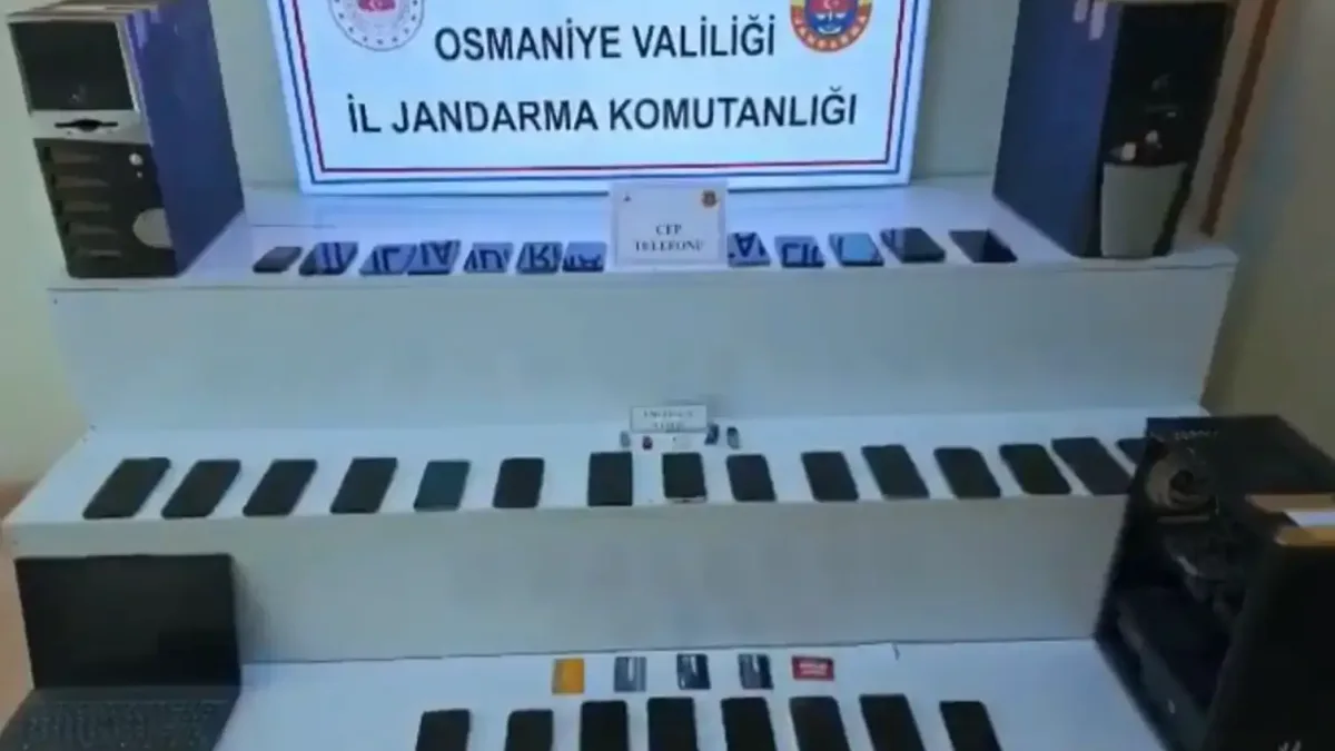Osmaniye'de yasa dışı bahis çetelerine büyük darbe