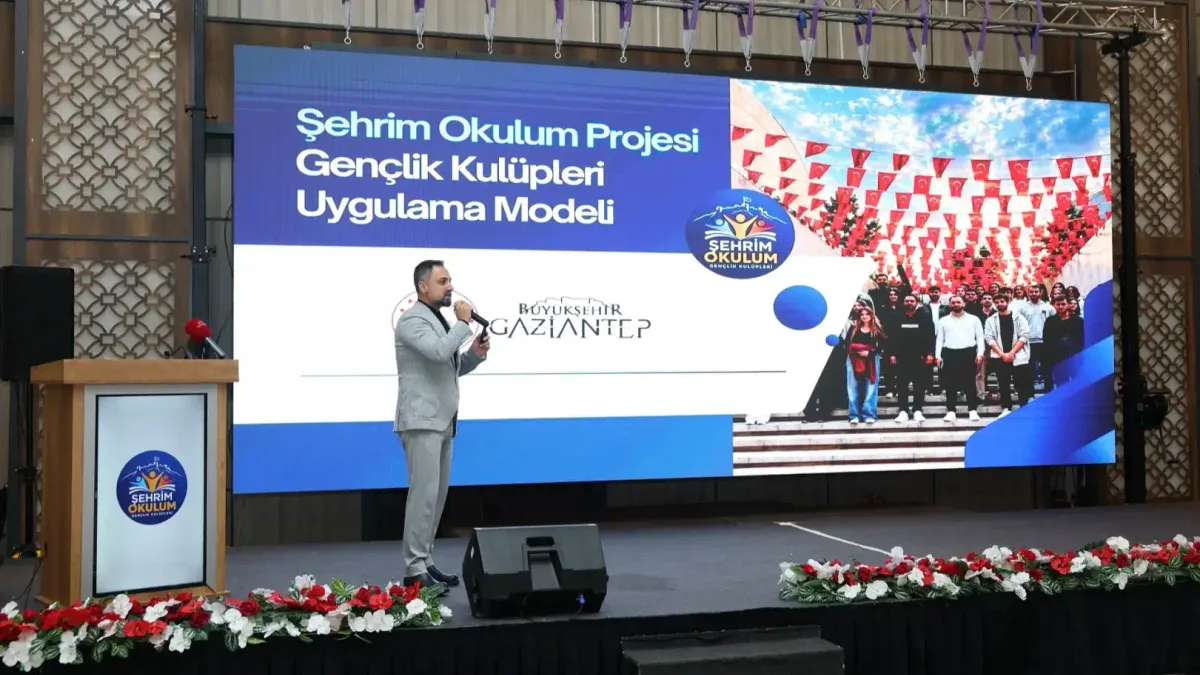 Gaziantep'te gençlerin projelerini geliştireceği Gençlik Kulüpleri tanıtıldı.