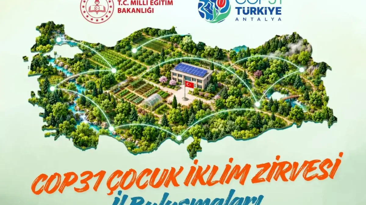 Çocukların iklim değişikliği için buluşma zamanı