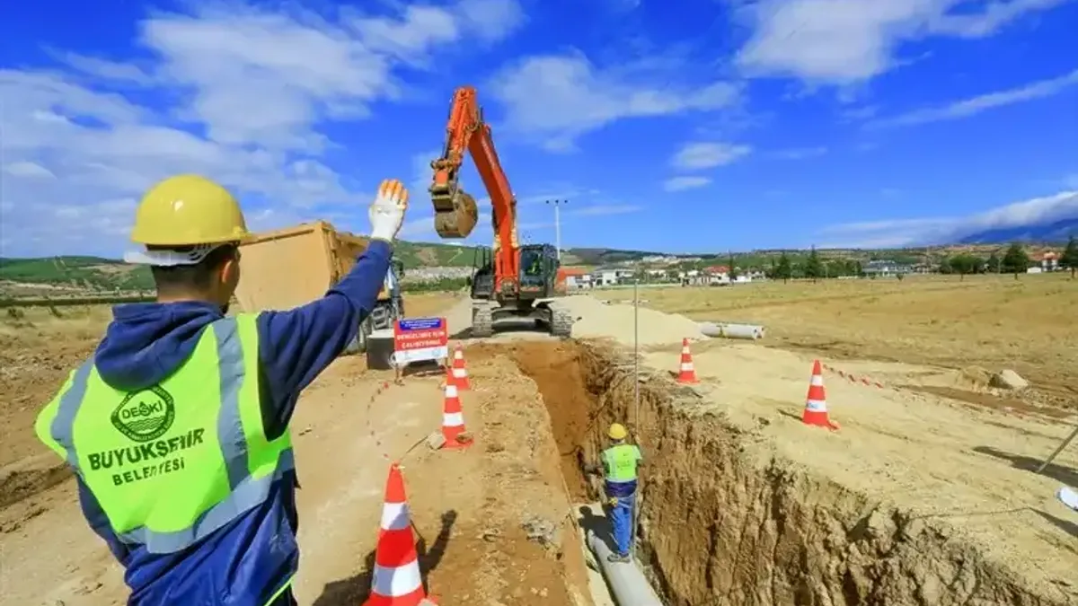 Çivril'de dev kanalizasyon yatırımı hayata geçiyor