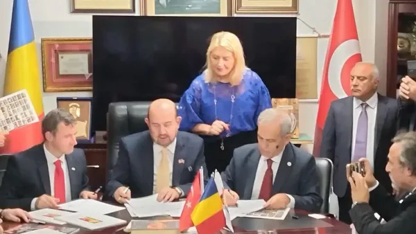 Türk ve Rumen gazeteciler iş birliği protokolü imzaladı.