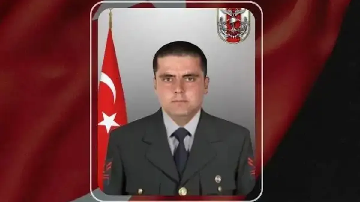 Kahraman uzman çavuş yusuf güneş'ten acı veda