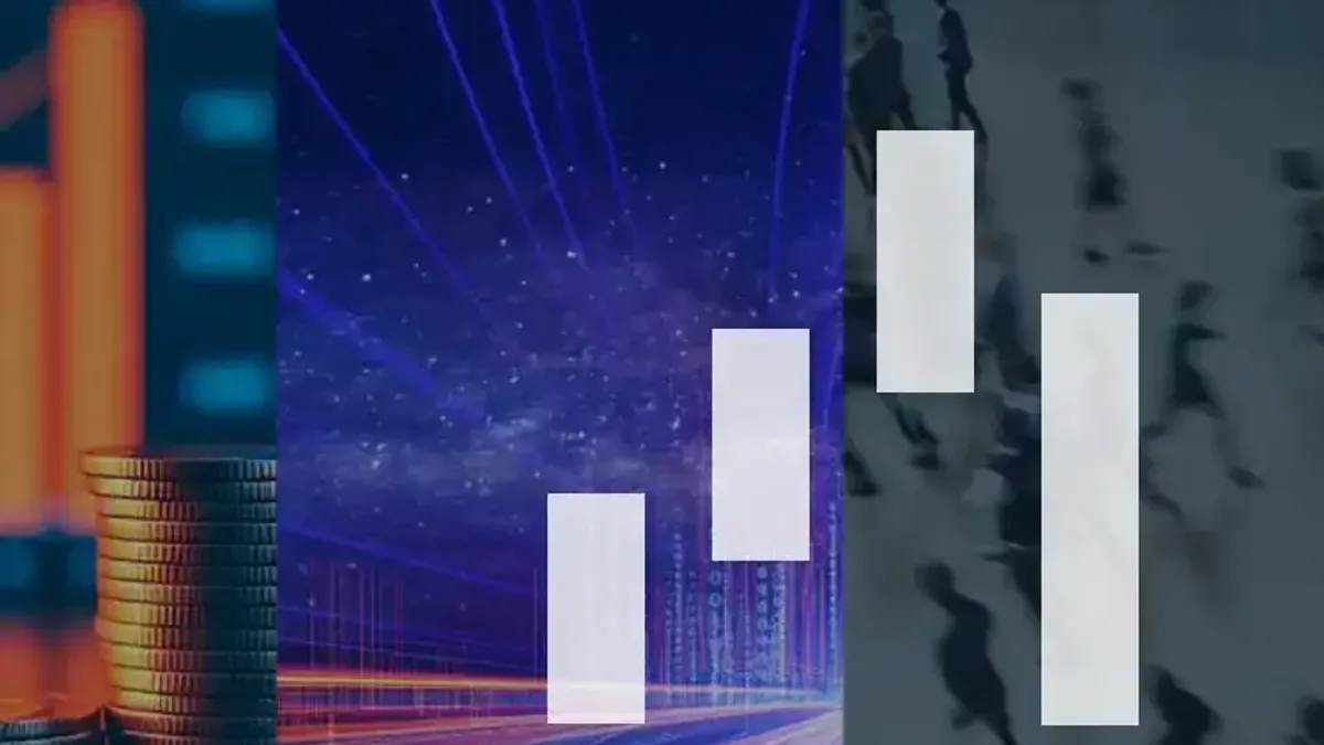 Yapay zekanın küresel ticaretteki etkisini gösteren grafik.
