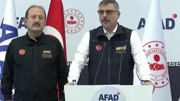 İçişleri Bakanı Mustafa Çiftçi sel felaketi sonrası açıklamalarda bulundu.
