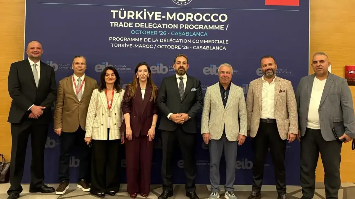 Fas'ta Türk ürünleri için gerçekleştirilen ticaret heyeti.