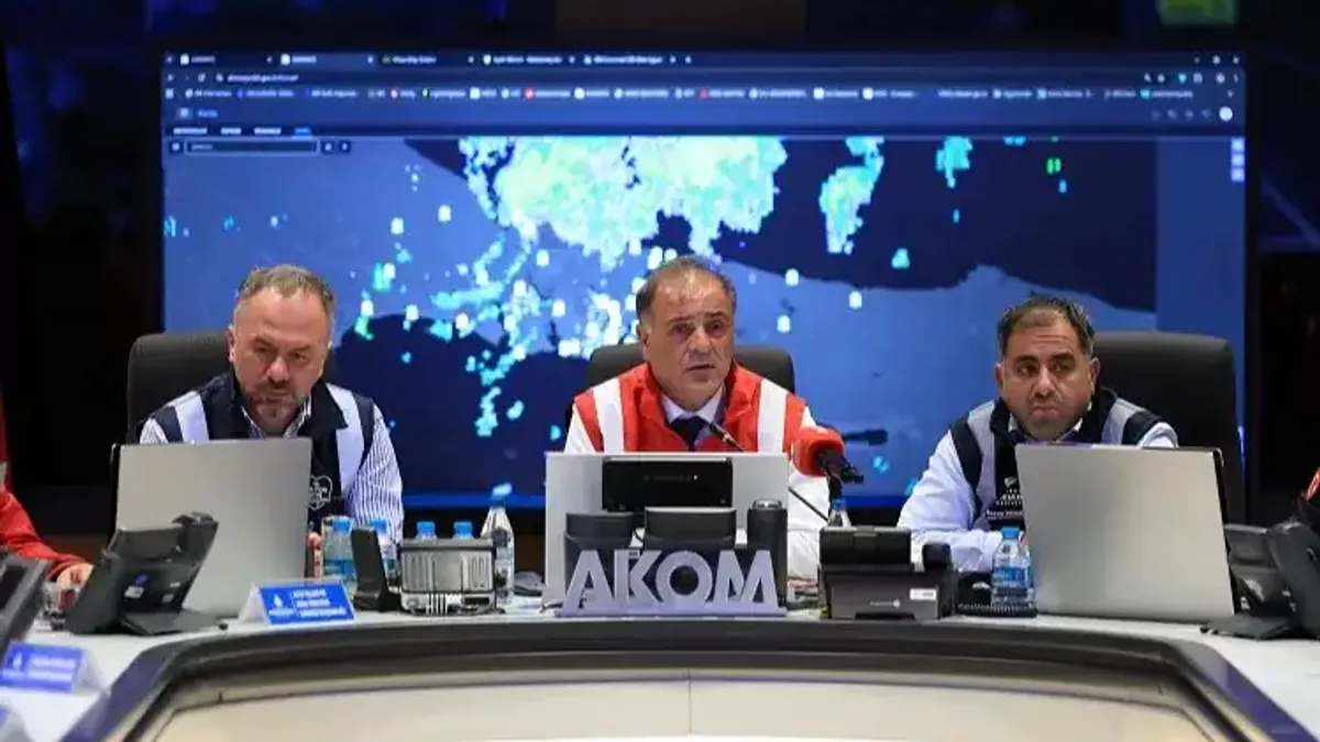 İstanbul'da turuncu alarm durumu hakkında bilgilendirme.