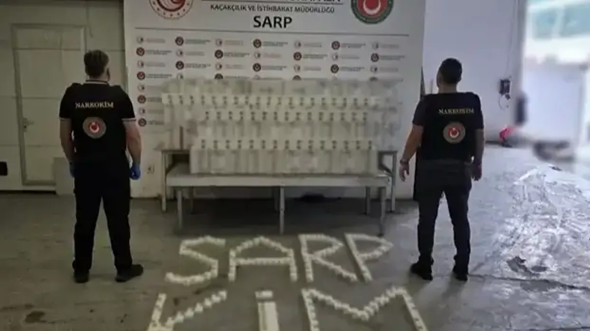 Gümrük kapılarında dev uyuşturucu yakalamaları