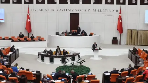 Türk Kızılay Kanunu görüşmeleri TBMM Genel Kurulu'nda yapıldı.