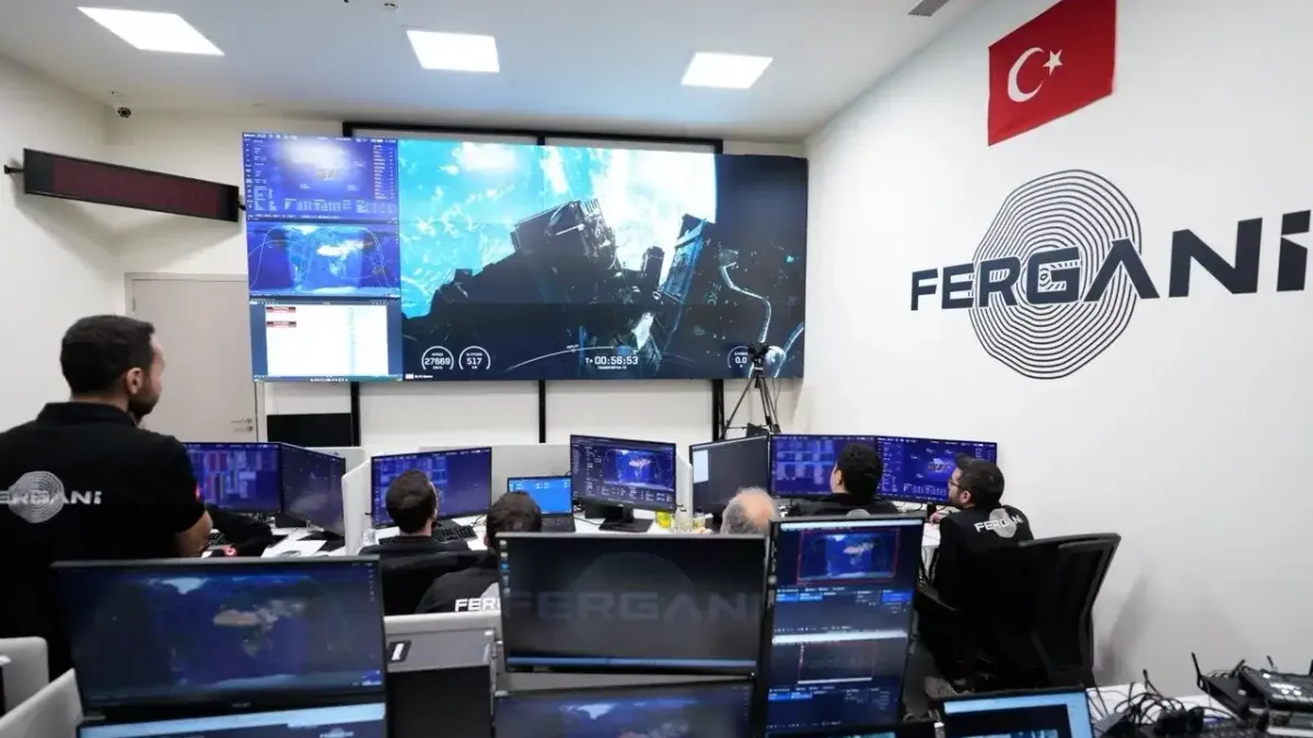 Fergani Uzay'ın FRG-100D4 uydusu uzaya fırlatıldı.