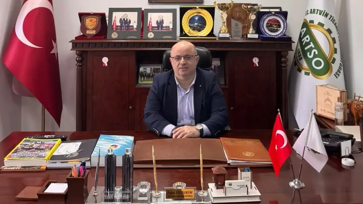 Artvin TSO'da İrfan Yıldırım'dan güven tazeleme