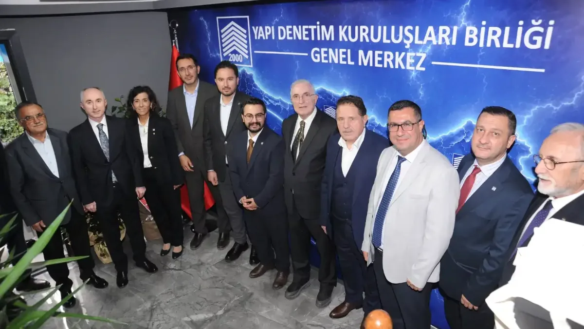 Yapı Denetim Kuruluşları Birliği'nin yeni genel merkez açılışı