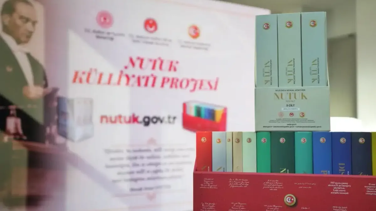 Nutuk Külliyatı Projesi tanıtım etkinliği.