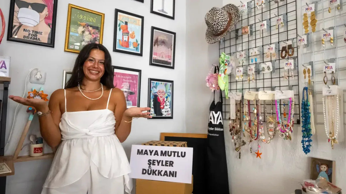 Mersinli kadın girişimci festivalle dükkan sahibi oldu