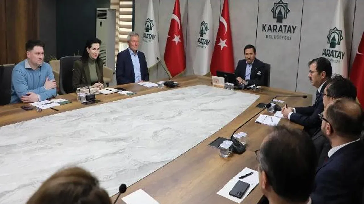 AB Enerji Dönüşümü heyeti Karatay'da