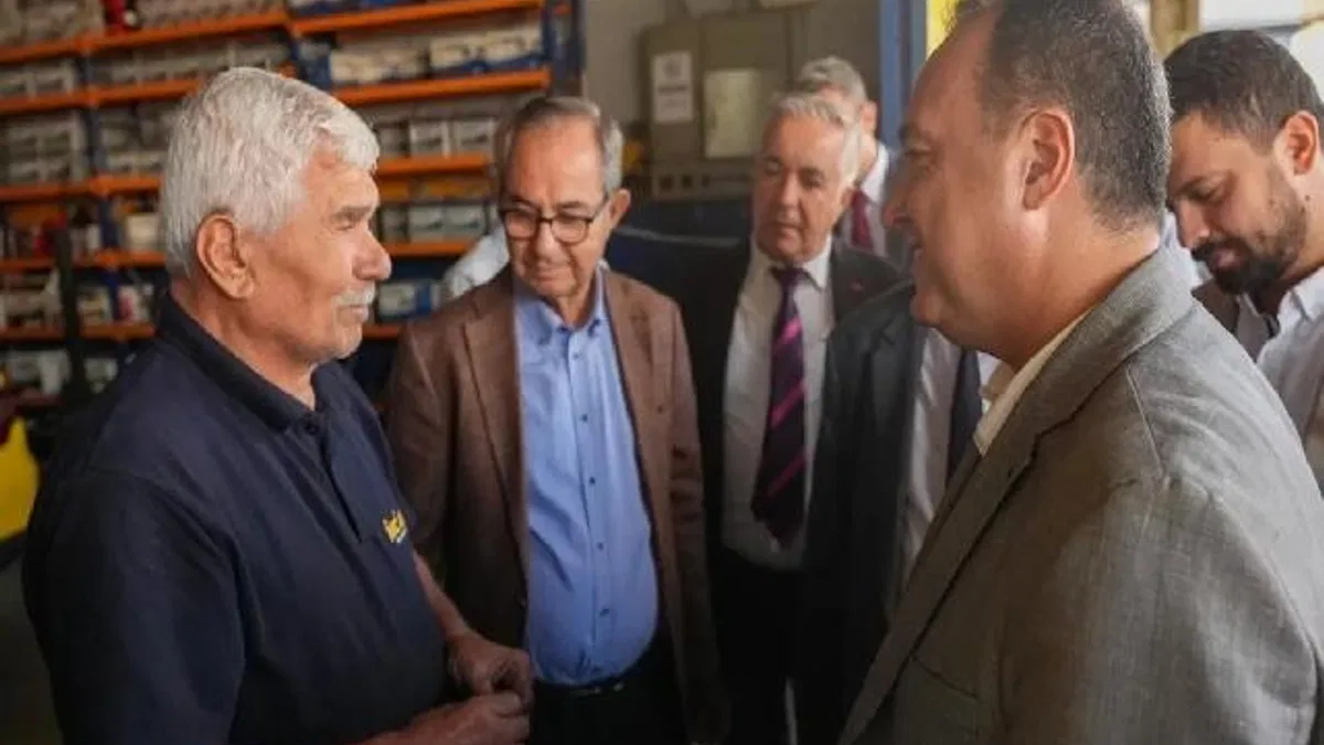 Sanayi esnafından Başkan Dutlulu’ya teşekkür