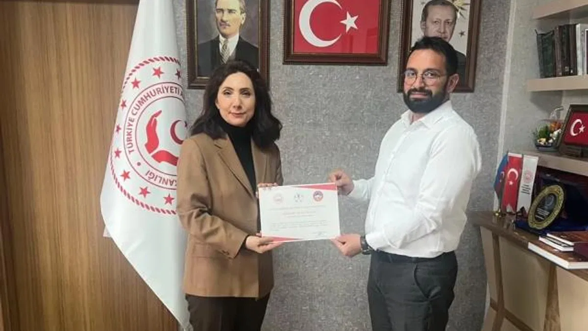 Kayseri Ulaşım A.Ş.'ye uygunluk belgesi