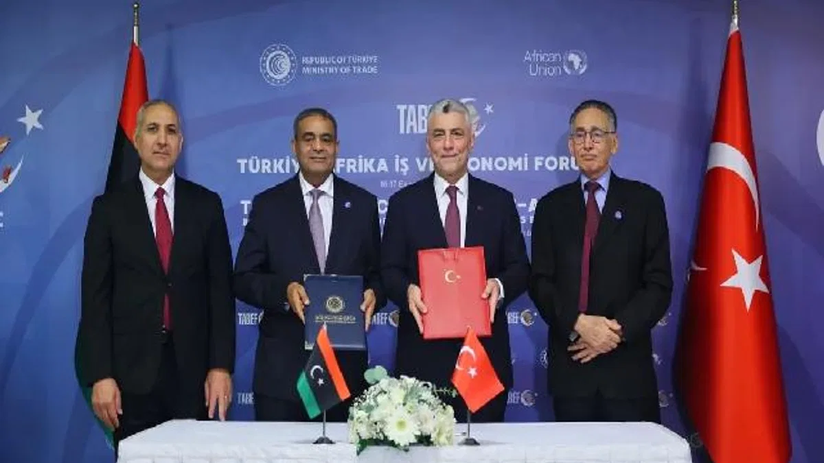 Türkiye ile Libya arasında iki önemli imza