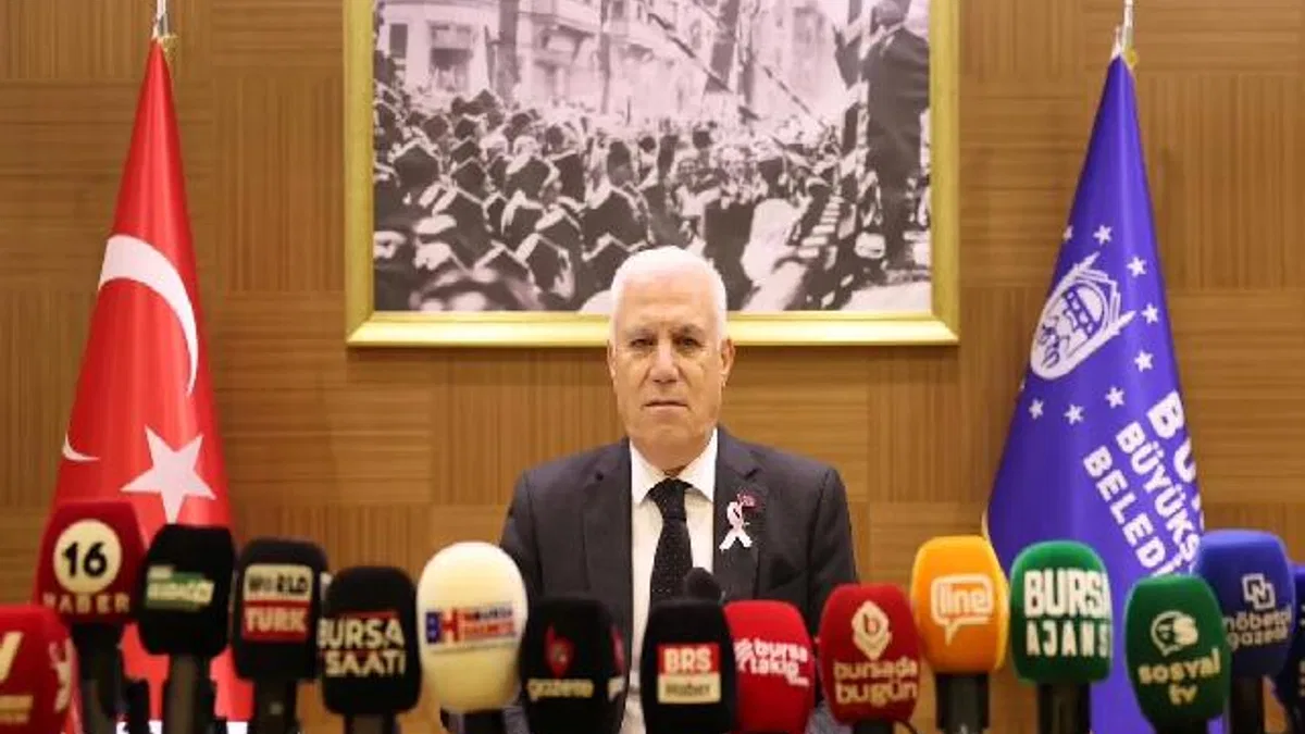 Bursa’daki su sorununa Başkan Bozbey’den açıklama
