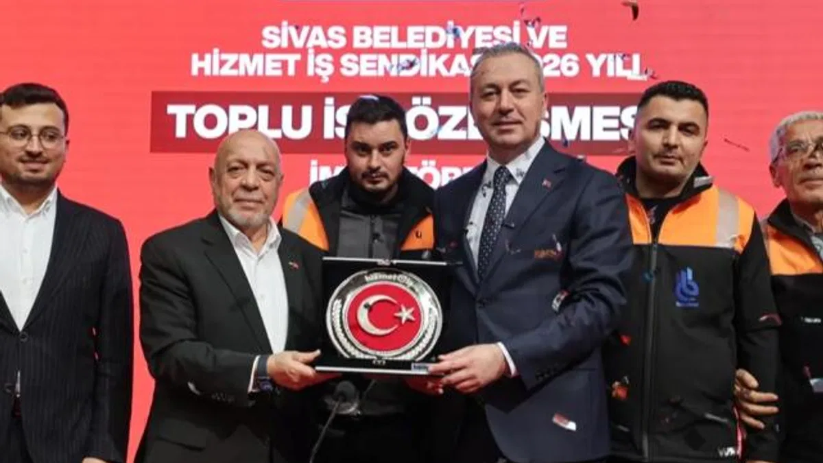 Sivas Belediyesi'nden işçilere yüzde 31 zam