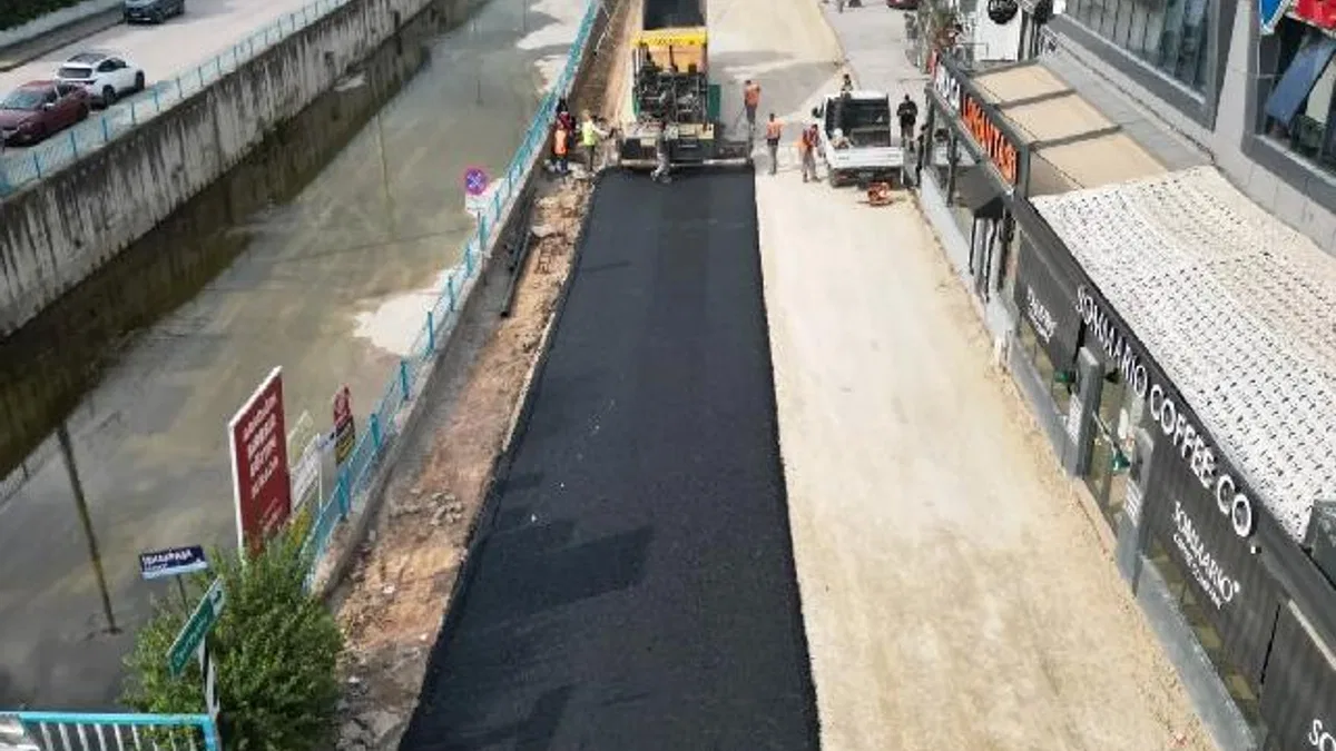 İzmit Alikahya'nın yolları yenileniyor