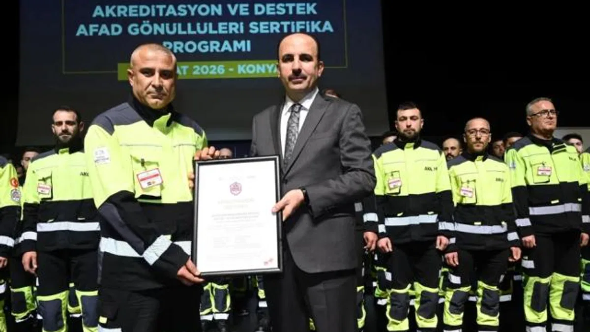 Konya'dan afetlere karşı güçlü model