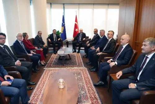 Erdoğan, Kosova Başbakanı Kurtiyi kabul etti
