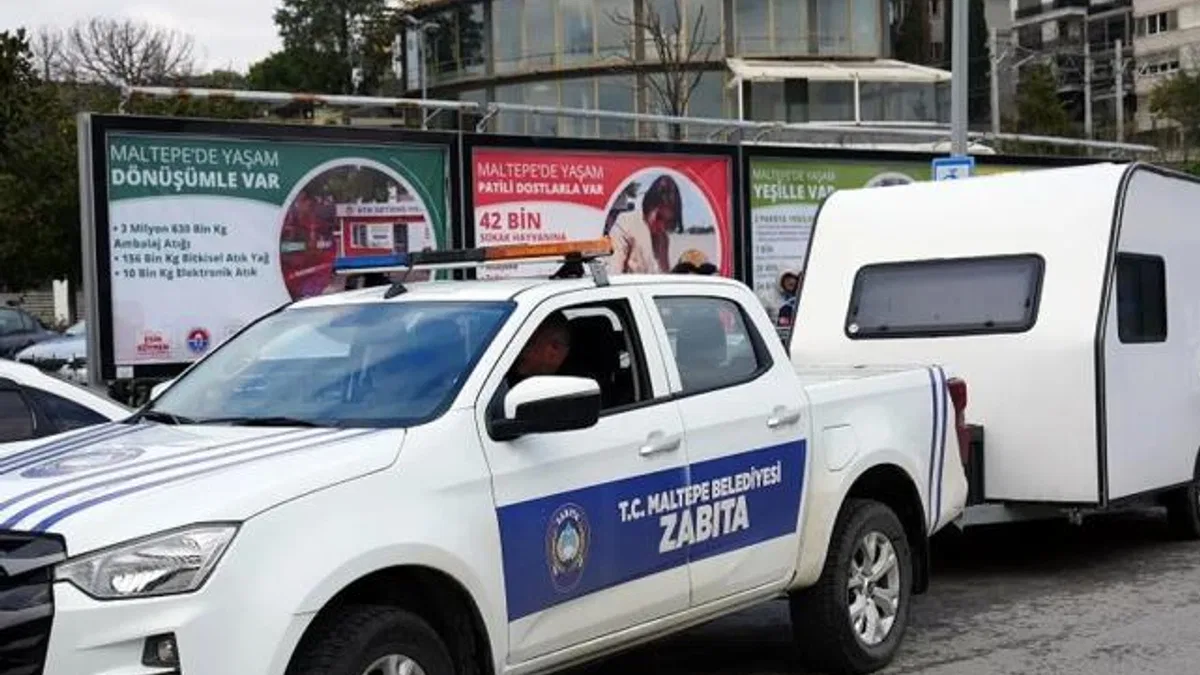 İstanbul Maltepe'de karavan işgallerine geçit yok