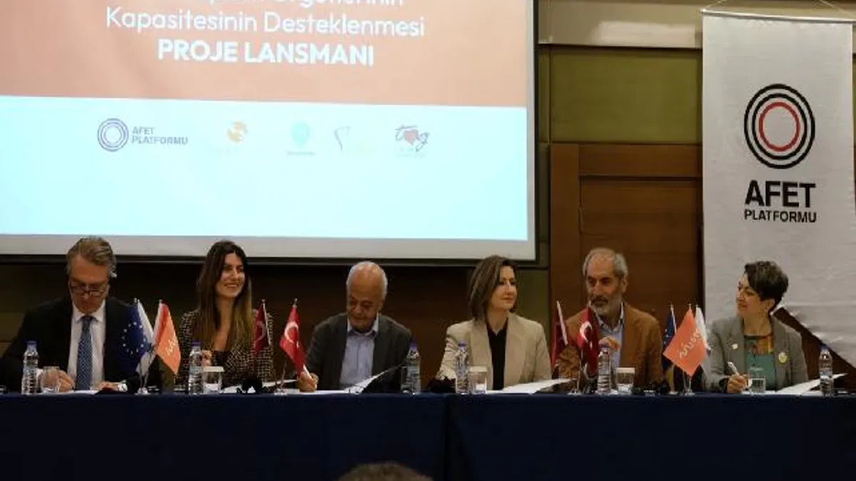 Afet Platformu, AB desteğiyle rolünü güçlendiriyor