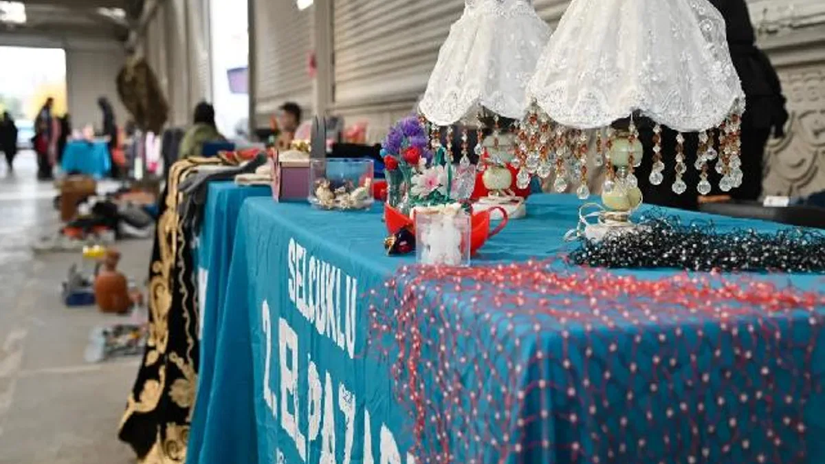 Konya Selçuklu’da 2. El Pazarı'na yoğun ilgi
