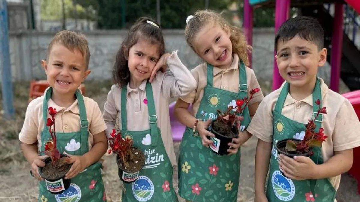 Sakarya'da doğa sevgisi minik kalplerde filizleniyor