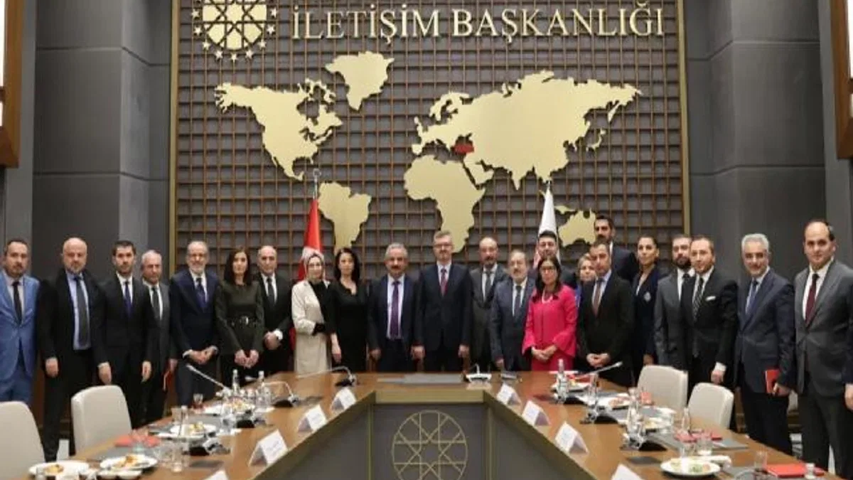 Türkiye Basın Federasyonu'ndan İletişim Başkanlığı'na ziyaret