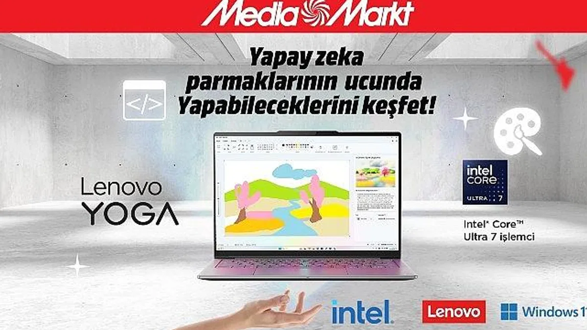 MediaMarkt, Intel, Lenovo ve Microsoft'tan iş birliği: Yapay zekâyı keşfetmeye hazır mısınız?