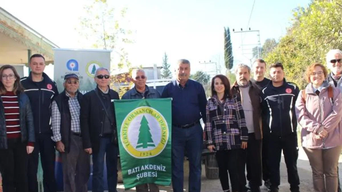 Antalya Büyükşehir’den orman yangınlarına karşı eğitim