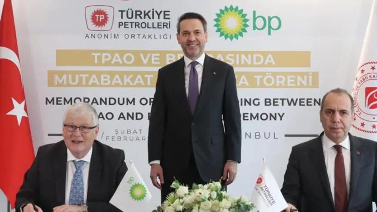 Petrol ve doğal gaz iş birliği için yeni mutabakat imzalandı