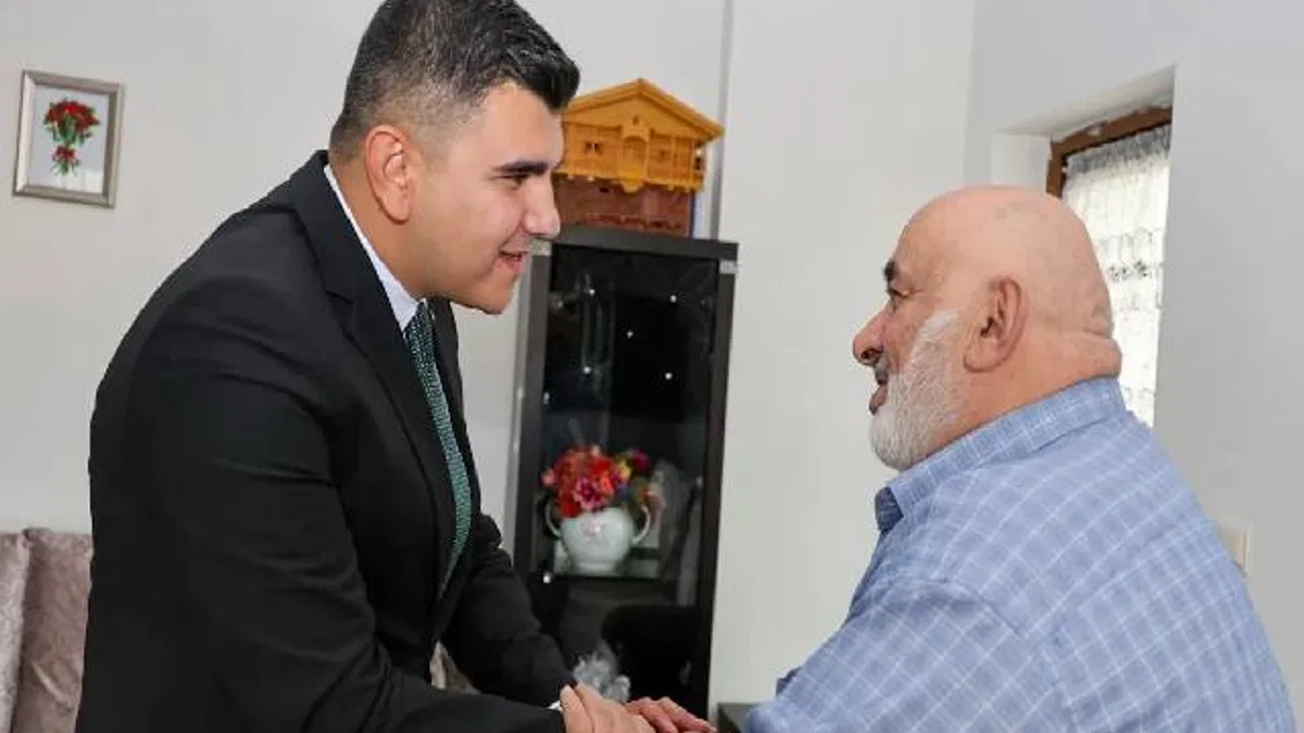 Artvin Vali Vekili Erdoğan'dan Kıbrıs gazisine ziyaret