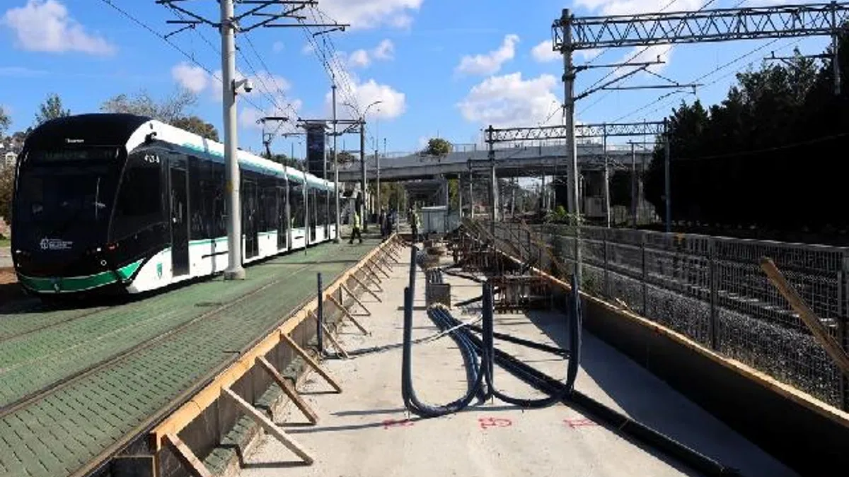 Kocaeli’de tramvay hattında genişleme hızla sürüyor