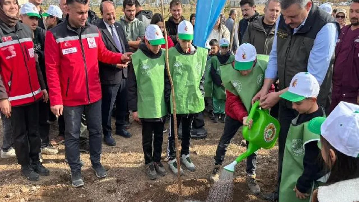 Erzurum’da 'Aile Hatıra Ormanı' kuruldu