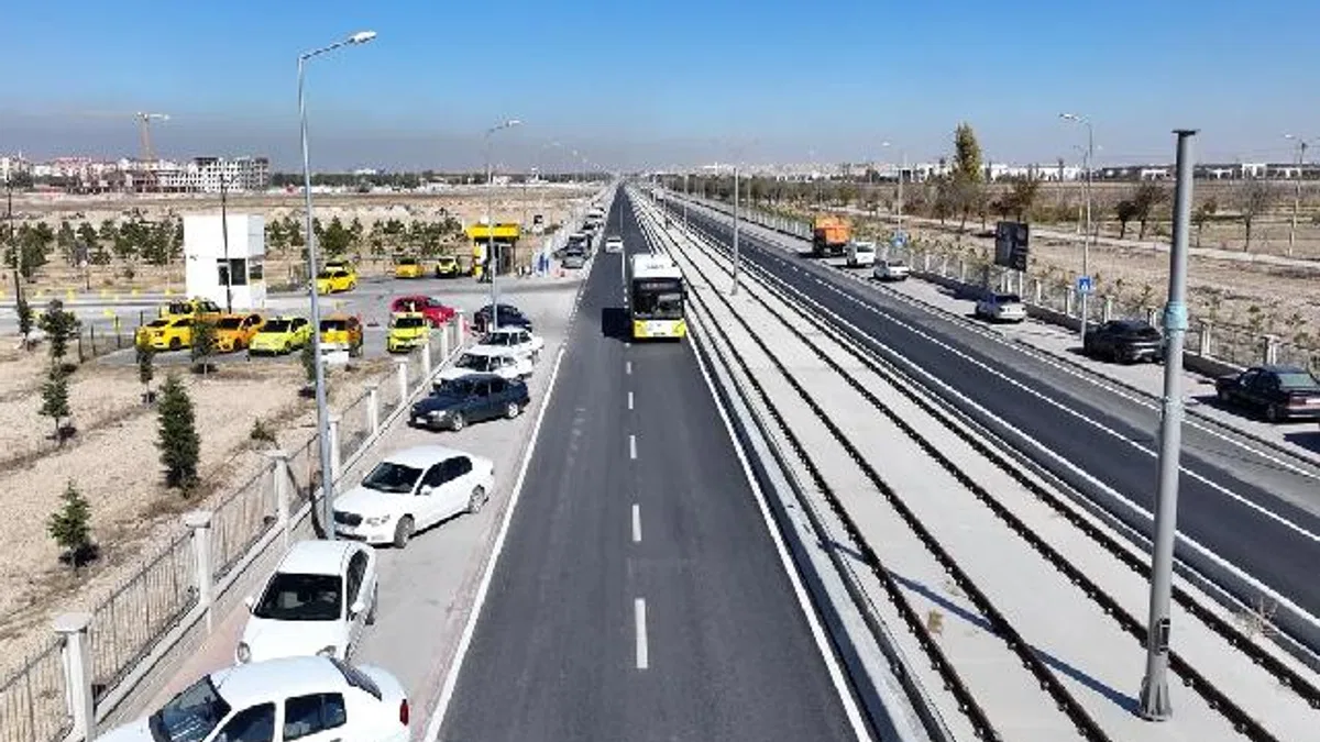Konya'da Şehit Burak Aydoğan Caddesi trafiğe açıldı