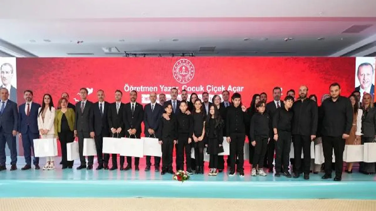 'Öğretmen yazar, çocuk çiçer açar' hikayeleri ödüllendirildi