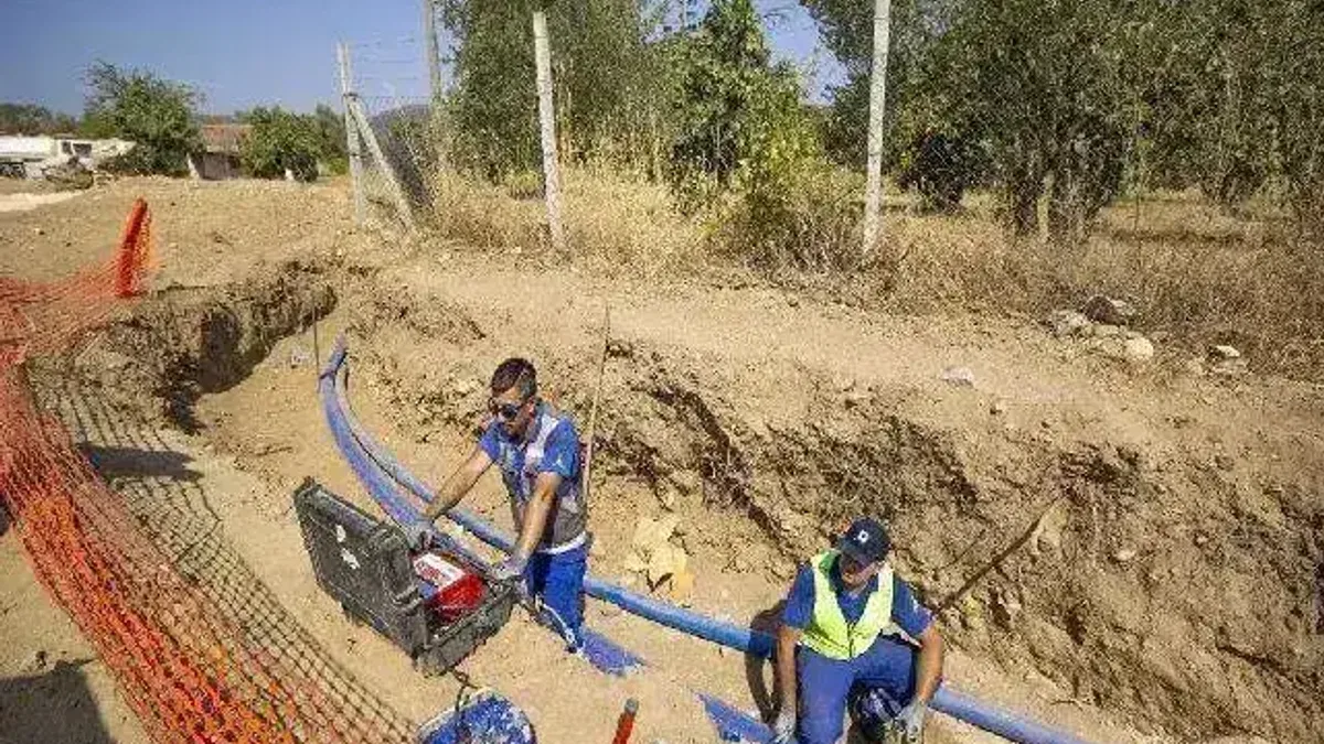 İzmir Tire'ye 9,5 milyon TL'lik içme suyu yatırımı