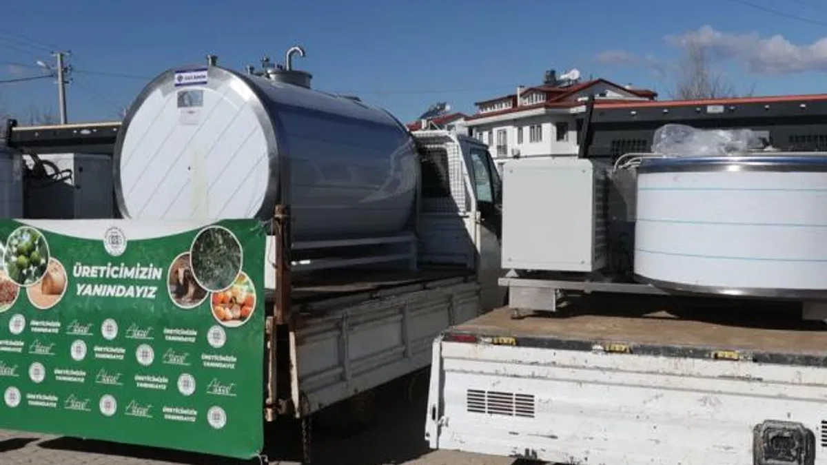 Muğla Büyükşehir'den sütü koruyan destek