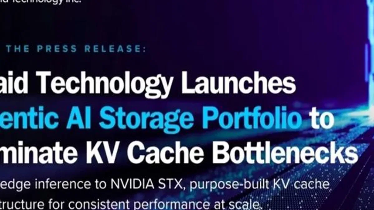 Graid Technology, KV Cache darboğazlarını gidermek için Agentic AI Depolama Portföyünü tanıttı