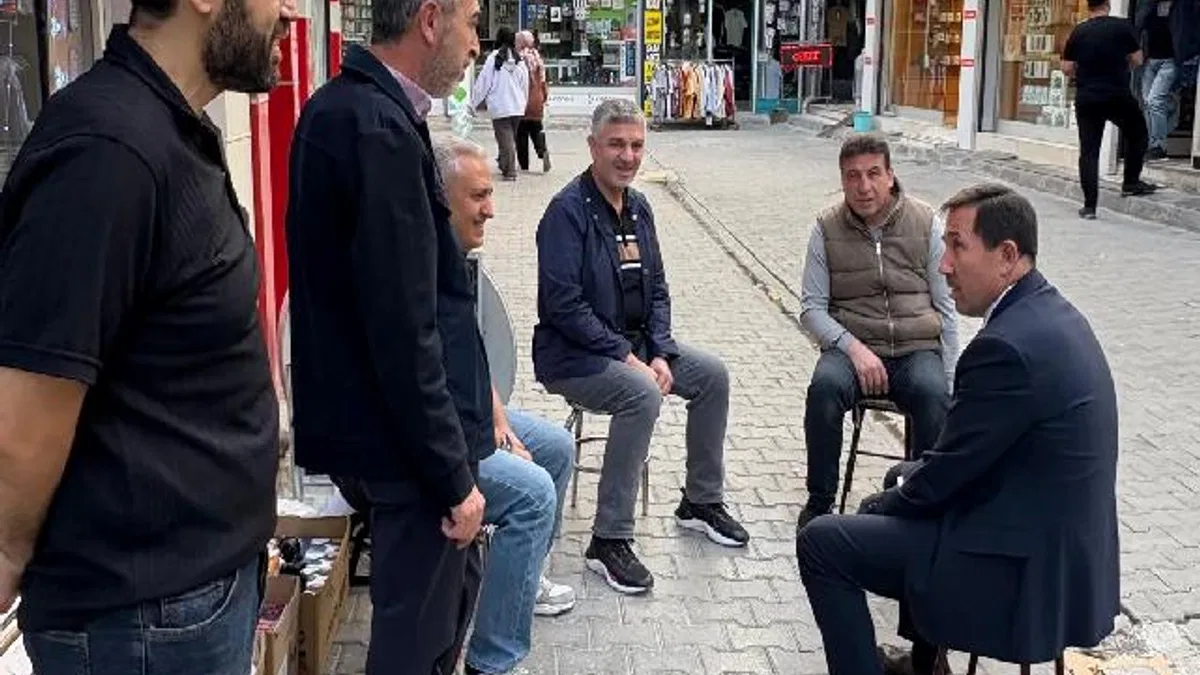 Konya Karatay’da esnafla buluşma