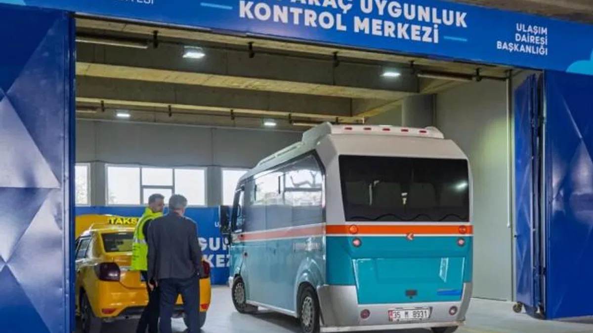İzmir’de ticari araçlar bu merkezden deteyalı denertleniyor
