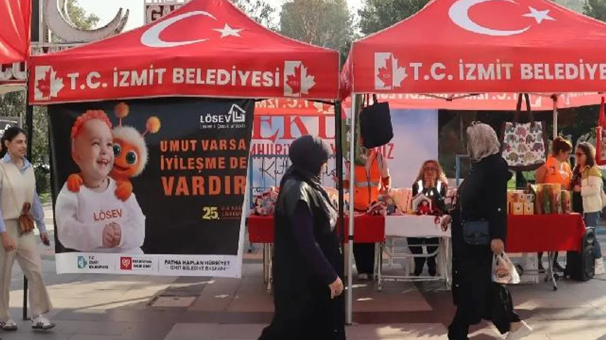 Umut standı İzmit’te açıldı