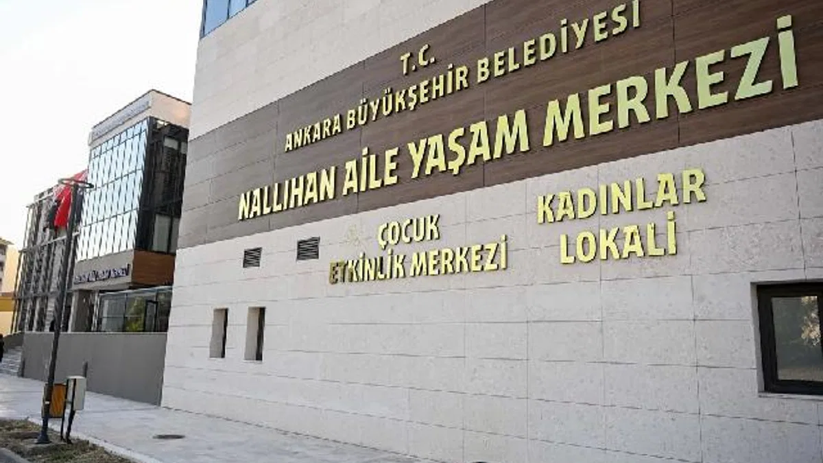 Ankara Nallıhan’a yeni Aile Yaşam Merkezi