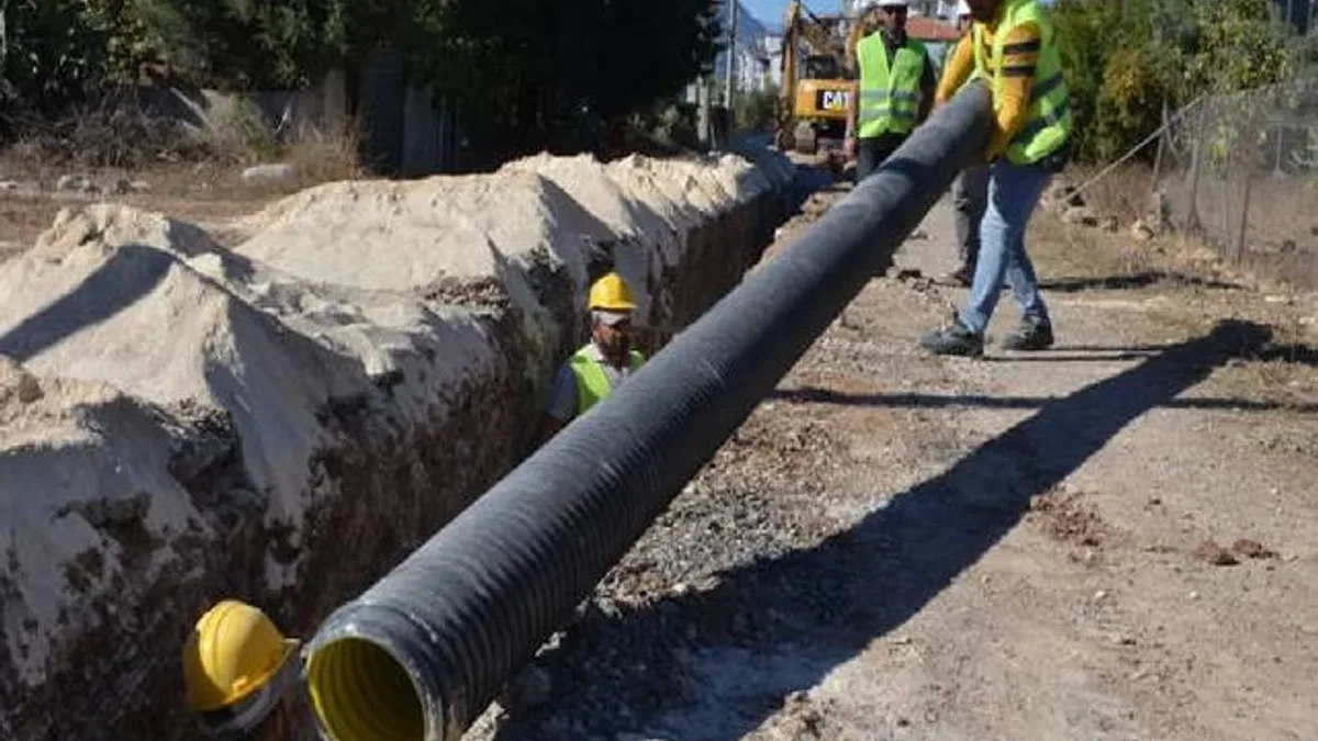 Antalya Döşemealtı’na 124 kilometrelik kanalizasyon yatırımı