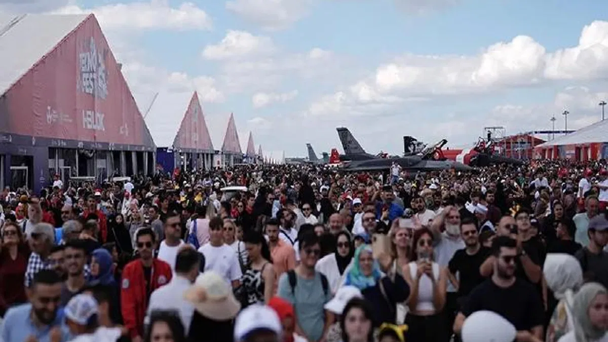 TEKNOFEST 1,5 milyon ziyaretçiye ulaştı
