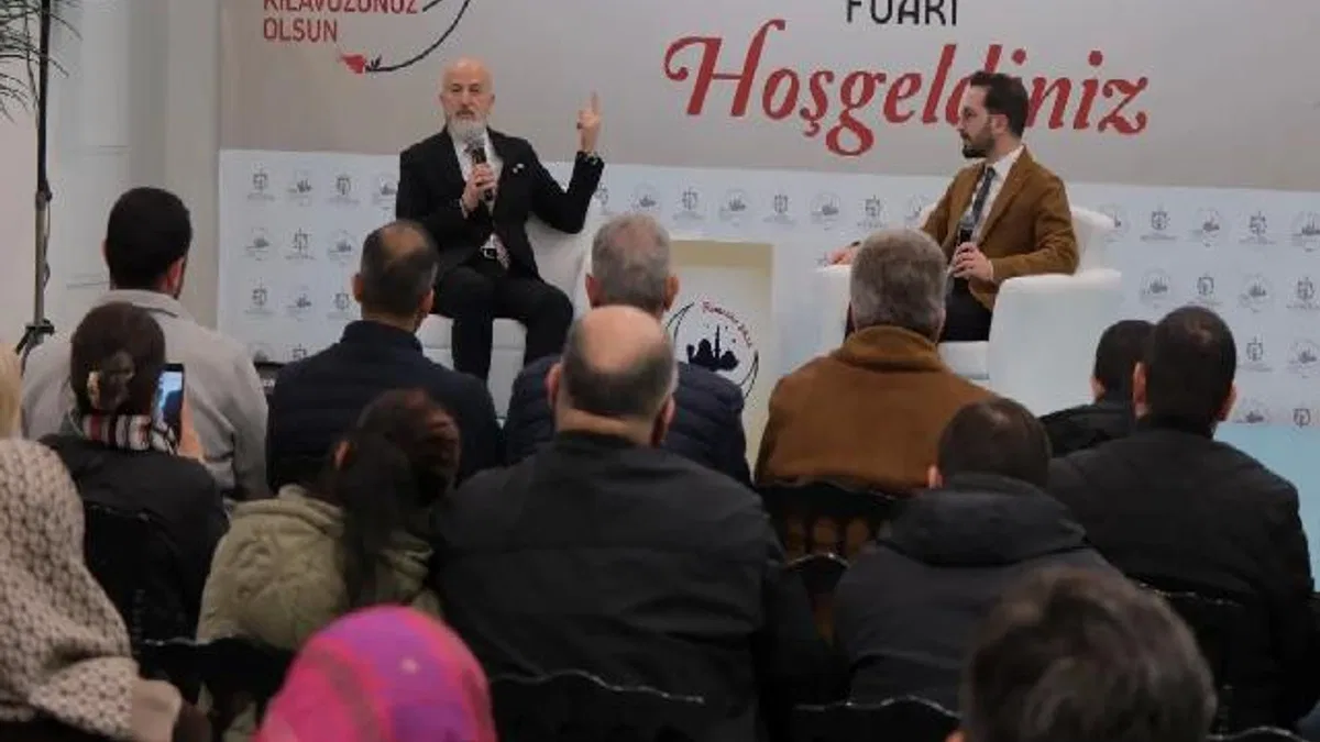 Halil Necipoğlu sohbetiyle Ramazan'a anlam kattı